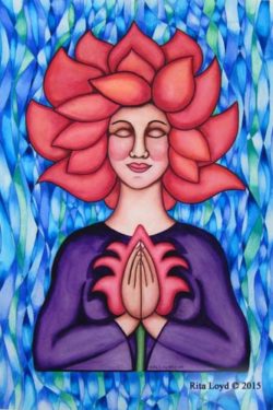 Lotus Woman by Rita Loyd Unconditional Self-Love