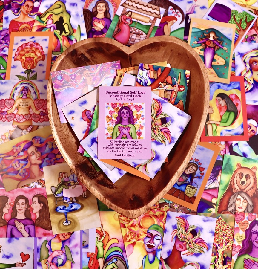 Self Love Message Cards by Rita Loyd
